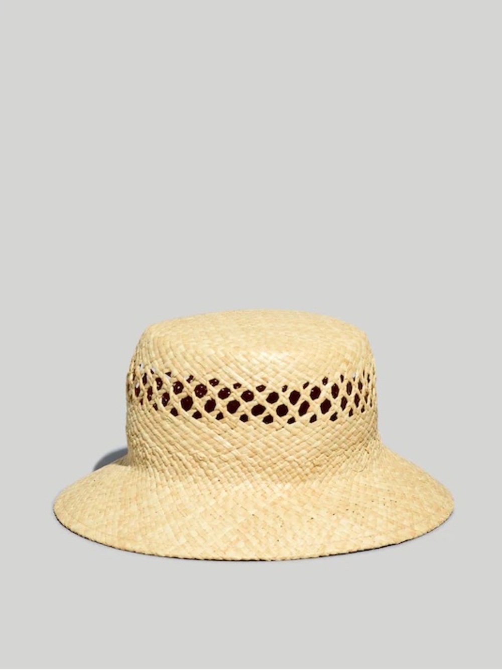 Madewell Straw Bucket Hat